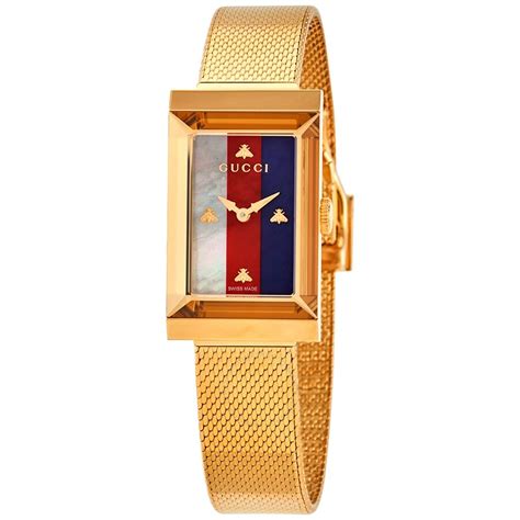 gucci swiss made ladies stainless steel quartz dress watch|authentic Gucci watch for sale.